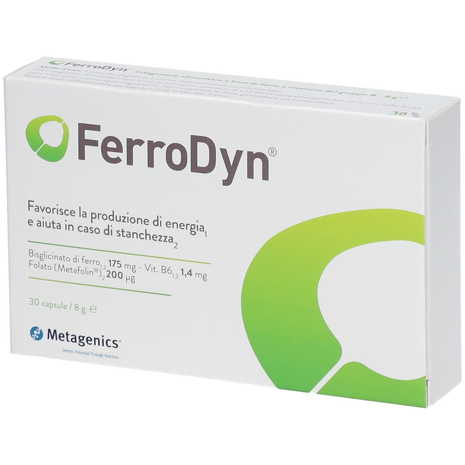 FERRODYN HI 30 CAPSULE SENZA GLUTINE SENZA LATTOSIO