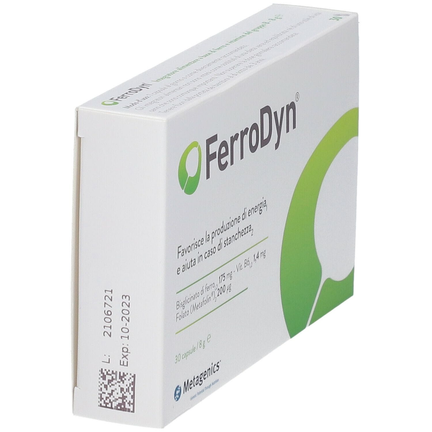 FERRODYN HI 30 CAPSULE SENZA GLUTINE SENZA LATTOSIO