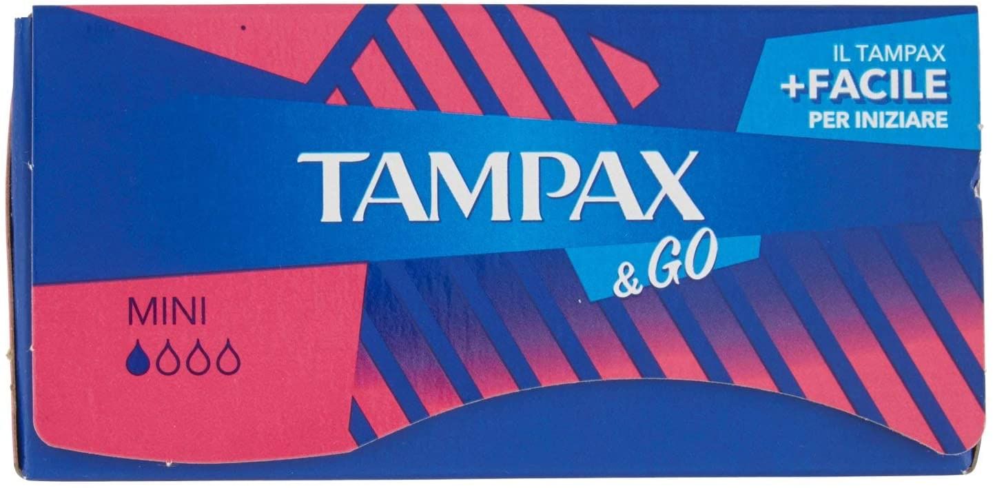 TAMPAX & GO MINI 18 PEZZI