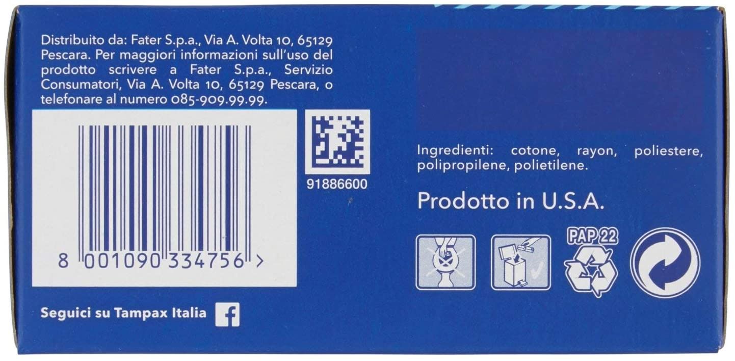 TAMPAX & GO MINI 18 PEZZI