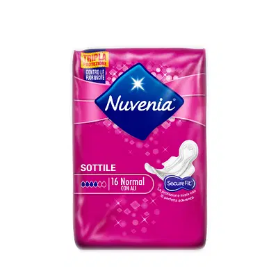 NUVENIA NORMAL ALI SOTTILE GIORNO 16 PEZZI NUVENIA NORMAL ALI SOTTILE GIORNO 16 PEZZI