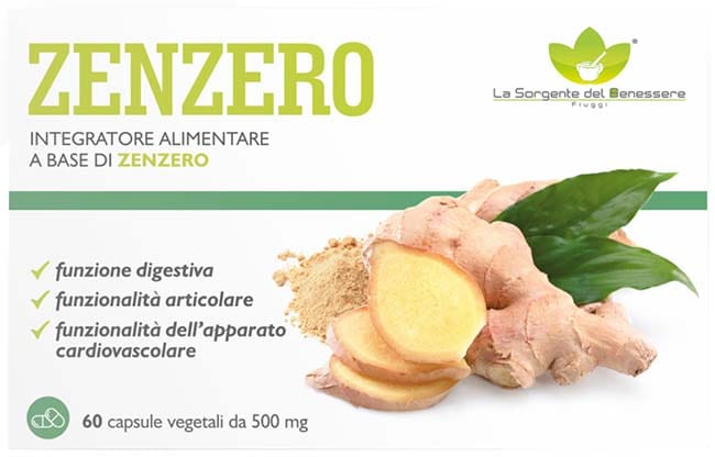 LA SORGENTE DEL BENESSERE ZENZERO 60 CAPSULE