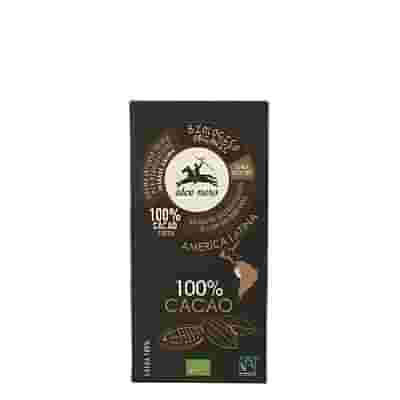 TAVOLETTA CIOCCOLATO EXTRAFONDENTE BIO 100% CACAO 50 G