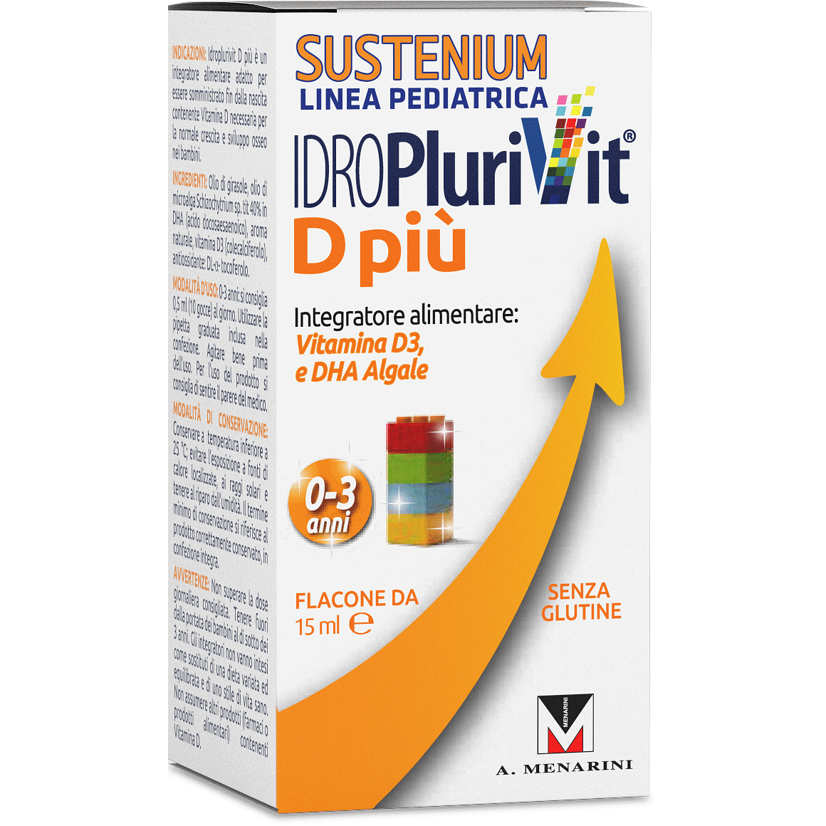 Idroplurivit D+ Sustenium 15 Ml