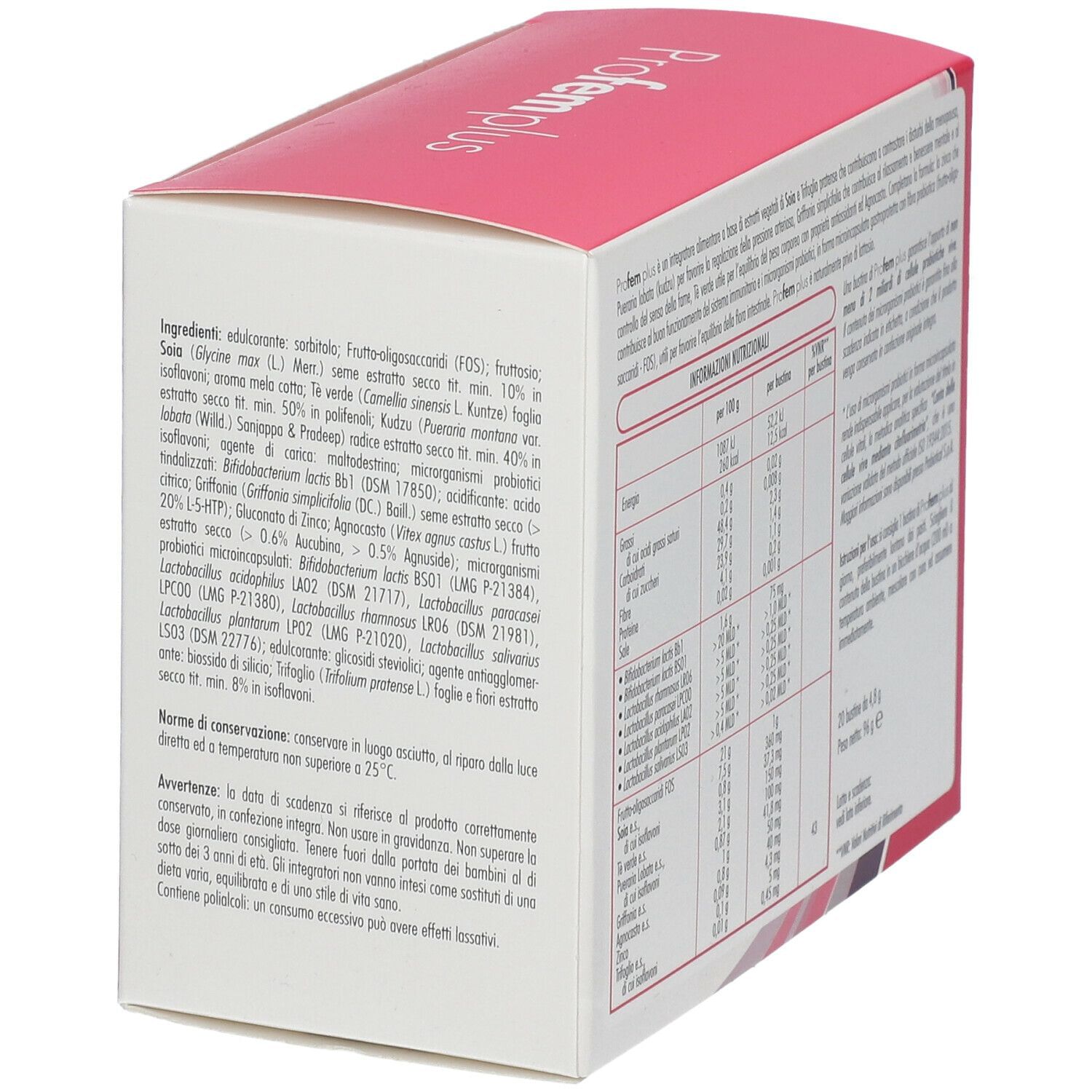 PROFEM PLUS 20 BUSTINE