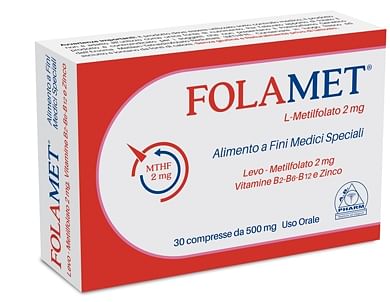 Folamet 30 Compresse 500 Mg