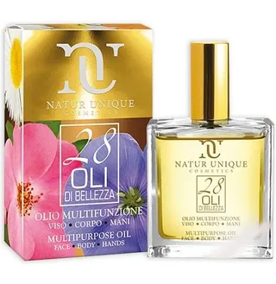 NATUR UNIQUE 28 OLI DI BELLEZZA OLIO 100 ML NATUR UNIQUE 28 OLI DI BELLEZZA OLIO 100 ML