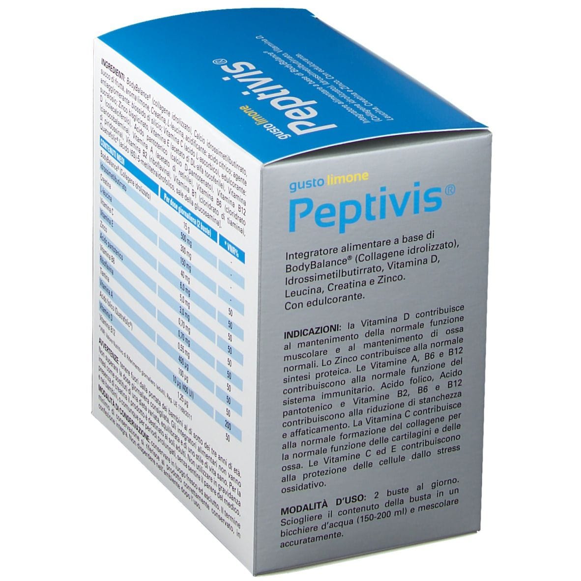 PEPTIVIS LIMONE 20 BUSTE