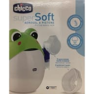 CHICCO DISPOSITIVO A PISTONE PER AEROSOLTERAPIA SUPER SOFT RANA