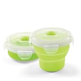 NUVITA CONTENITORI IN SILICONE 230 ML VERDE