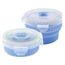 NUVITA CONTENITORI IN SILICONE 230 ML BLU