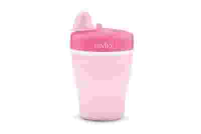 NUVITA TAZZA DOPPIO ISOLAMENTO TERMICO E BECCUCCIO RIGIDO ROSA 12 M+ 200 ML