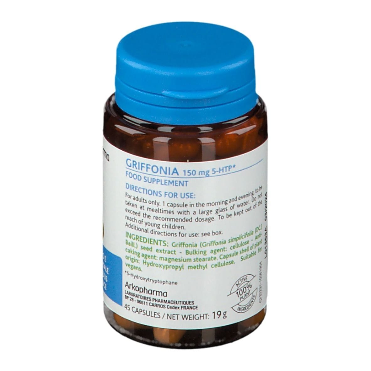 ARKO CAPSULE GRIFFONIA 45 CAPSULE BIO