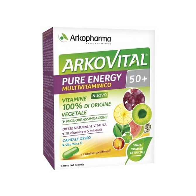 Arkovital Pure Energy 50+ 60 Capsule