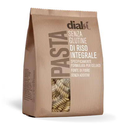 DIALSI' PASTA RISO INTEGR FUSILLI NUMERO 33 400 G DIALSI' PASTA RISO INTEGR FUSILLI NUMERO 33 400 G