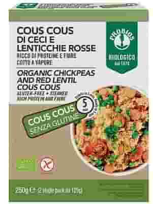 PROBIOS COUS COUS 100% LEGUMI CON CECI E LENTICCHIE ROSSE 250 G