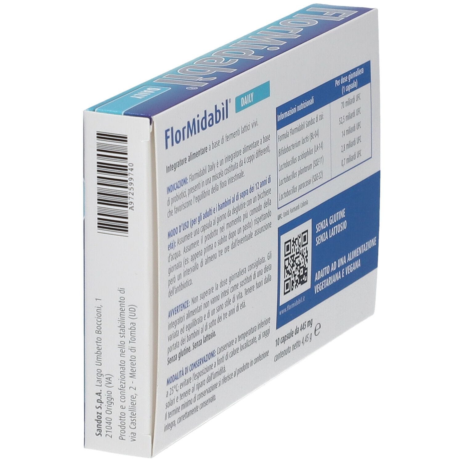 FLORMIDABIL DAILY 10 CAPSULE