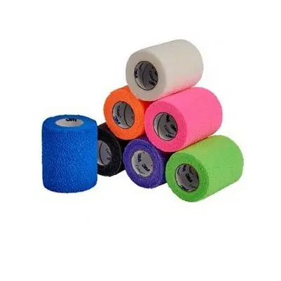 BENDA ELASTICA COMPRESSIVA AUTOADESIVA COBAN 7,5X200CM IN ESTENSIONE 7,5X450CM COLORE BLU BENDA ELASTICA COMPRESSIVA AUTOADESIVA COBAN 7,5X200CM IN ESTENSIONE 7,5X450CM COLORE BLU