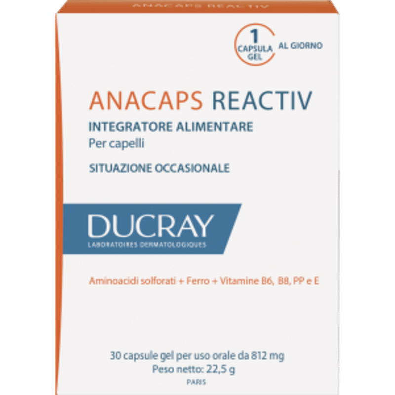 Anacaps Reactiv Ducray 30 Capsule 2017