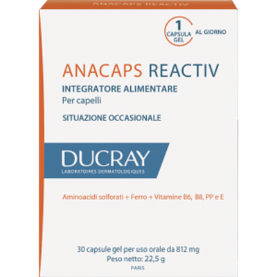 ANACAPS REACTIV DUCRAY 30 CAPSULE 2017