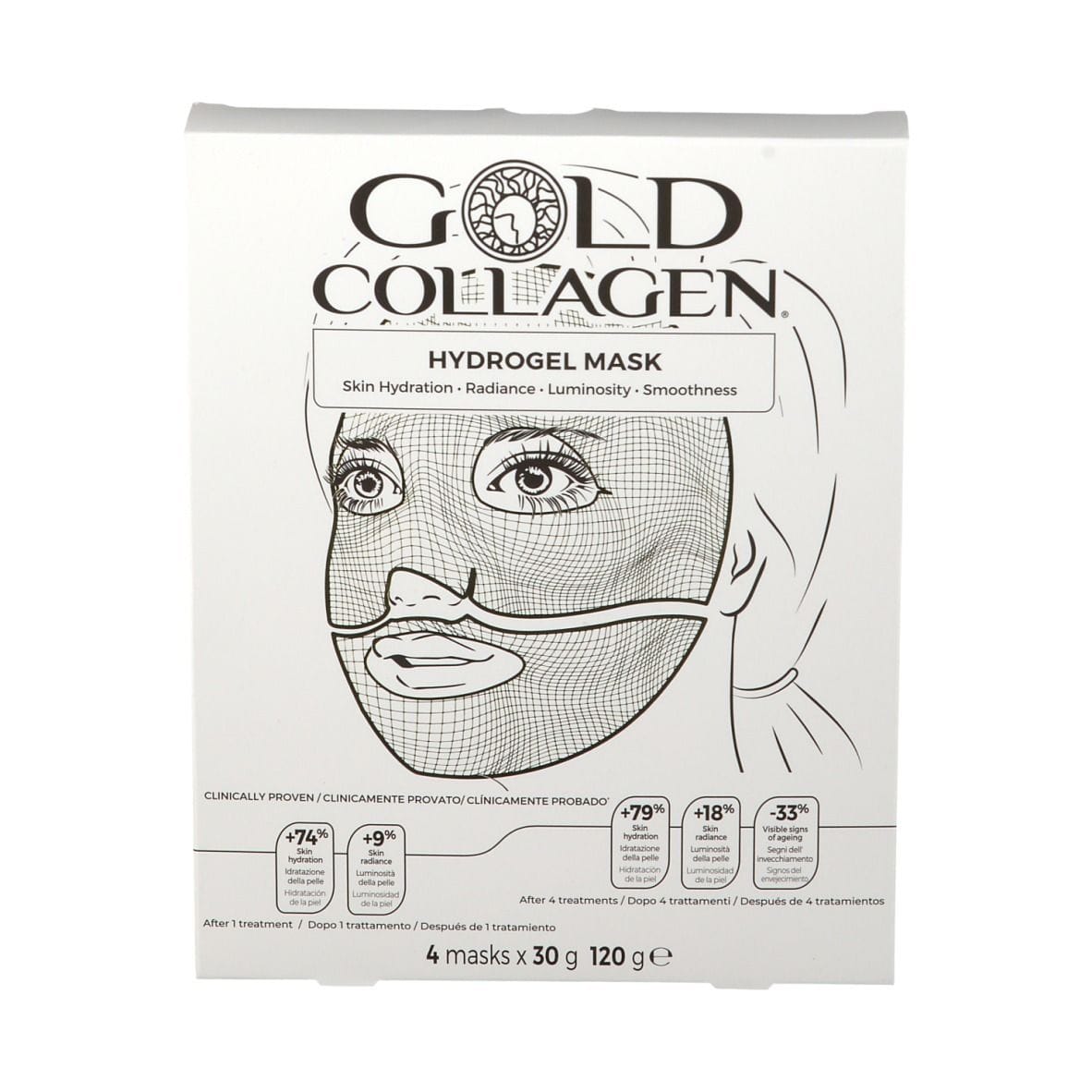 GOLD COLLAGEN HYDROGEL MASK