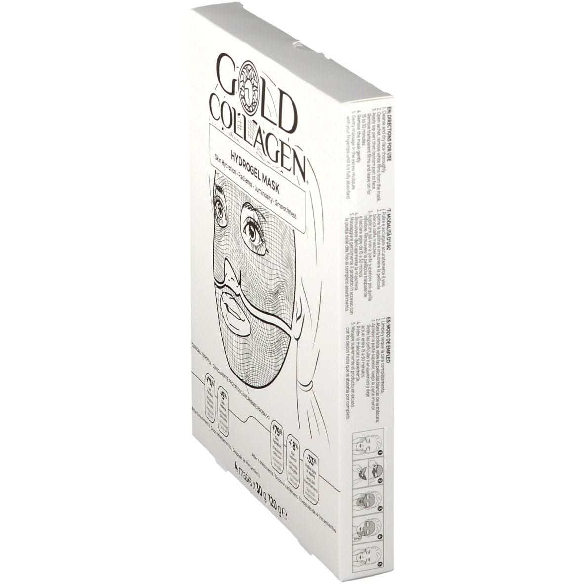 GOLD COLLAGEN HYDROGEL MASK