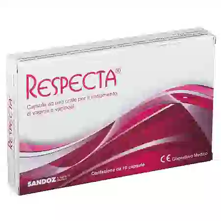 RESPECTA 10 CAPSULE AD USO ORALE PER VAGINITI E VAGINOSI