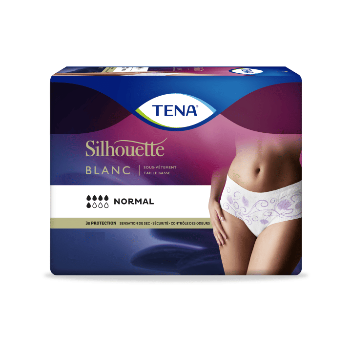 Pannolone A Mutandina Assorbente Tena Silhouette Blanc Large 5 Pezzi