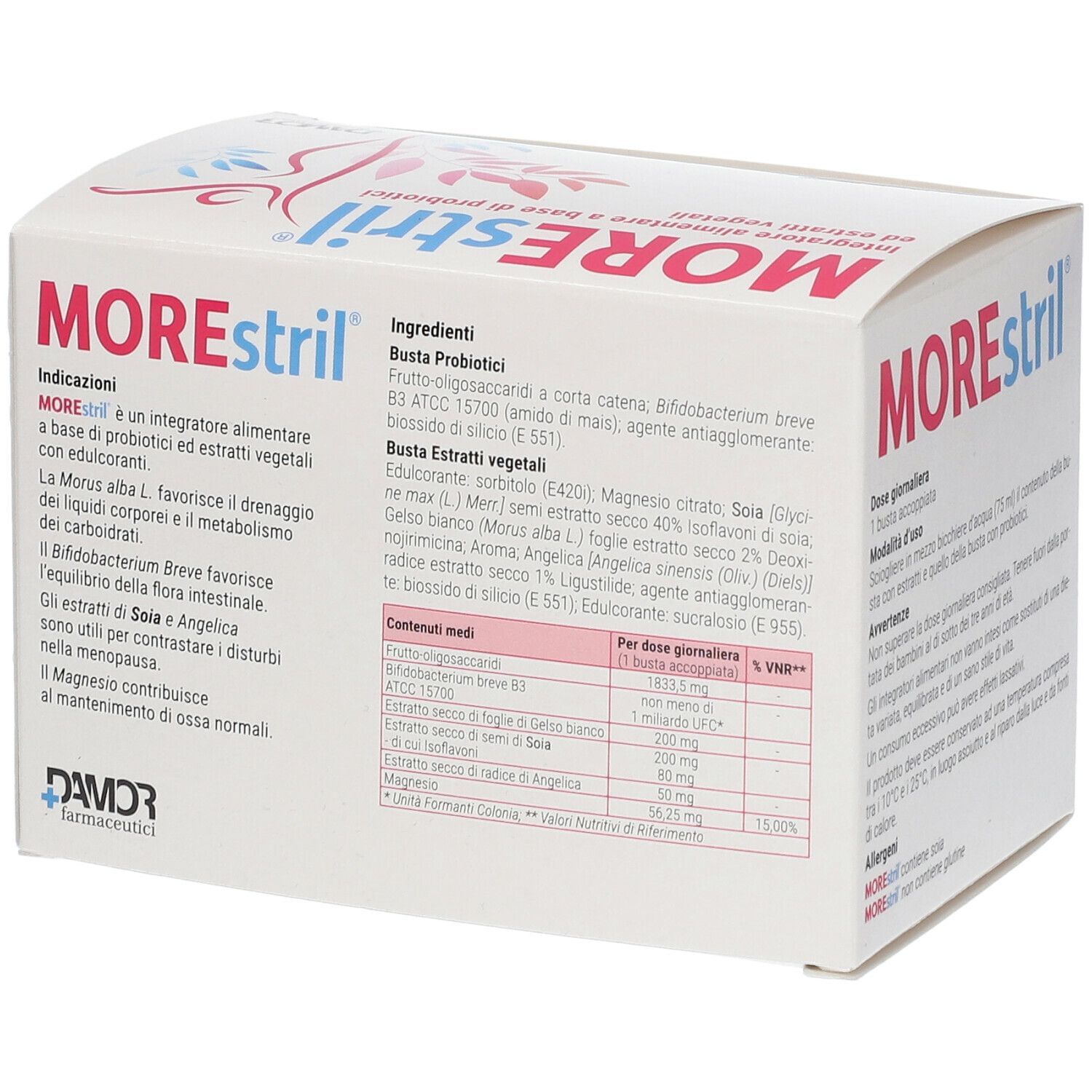 MORESTRIL 20 BUSTINE + 20 BUSTINE