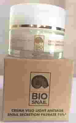 BIO SNAIL CREMA VISO LIGHT ANTIAGE SNAIL SECRETION 75% 50 ML