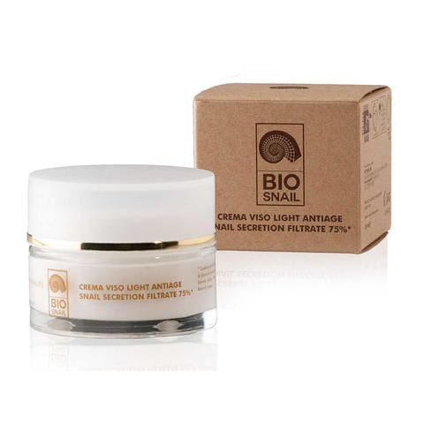 BIO SNAIL CREMA VISO LIGHT ANTIAGE SNAIL SECRETION 75% 50 ML