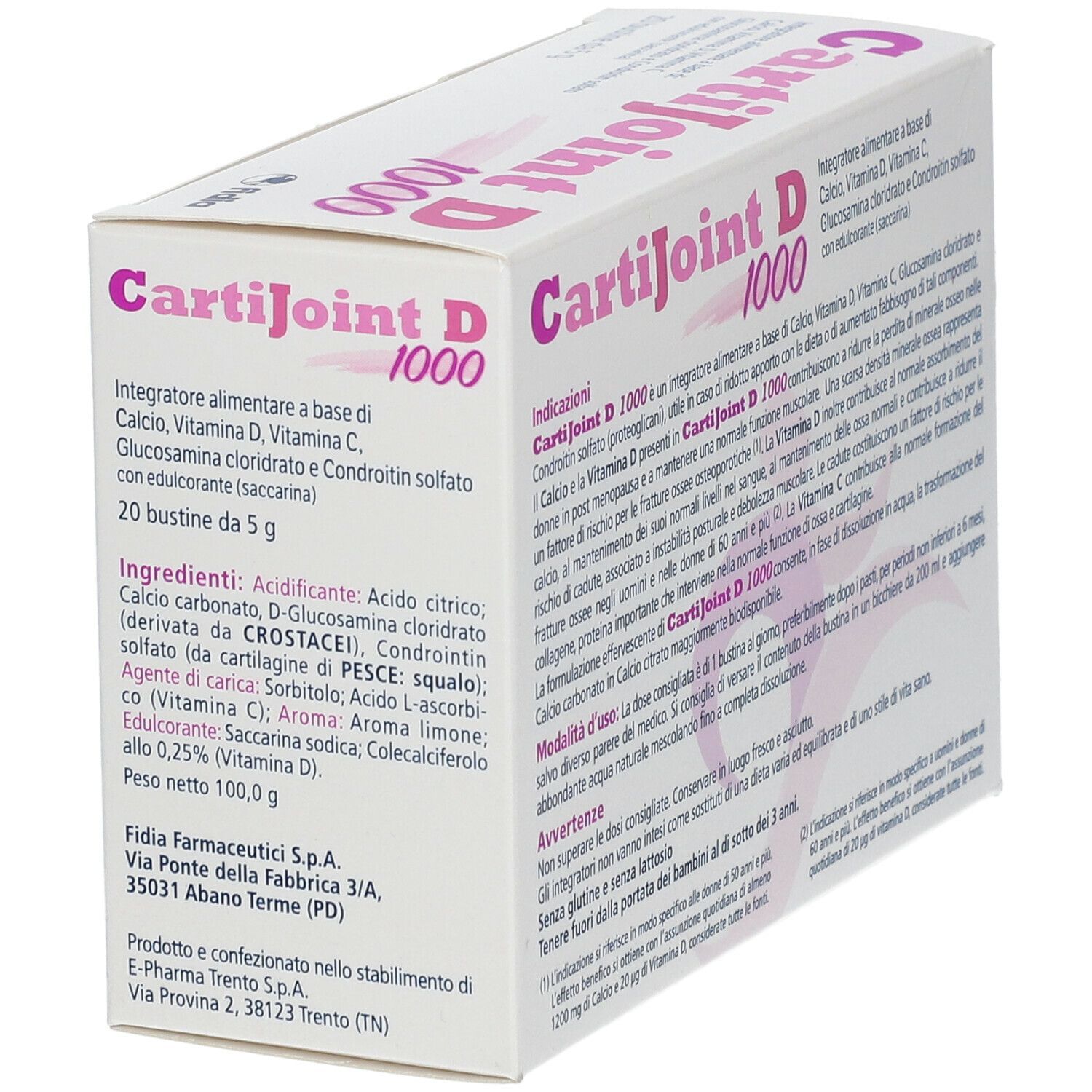 CARTIJOINT D 1000 20 BUSTINE 5 G