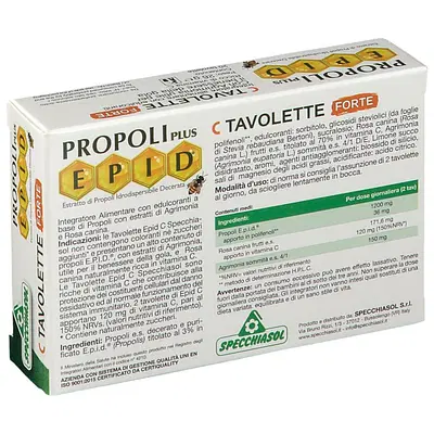 EPID C FORTE 20 TAVOLETTE EPID C FORTE 20 TAVOLETTE