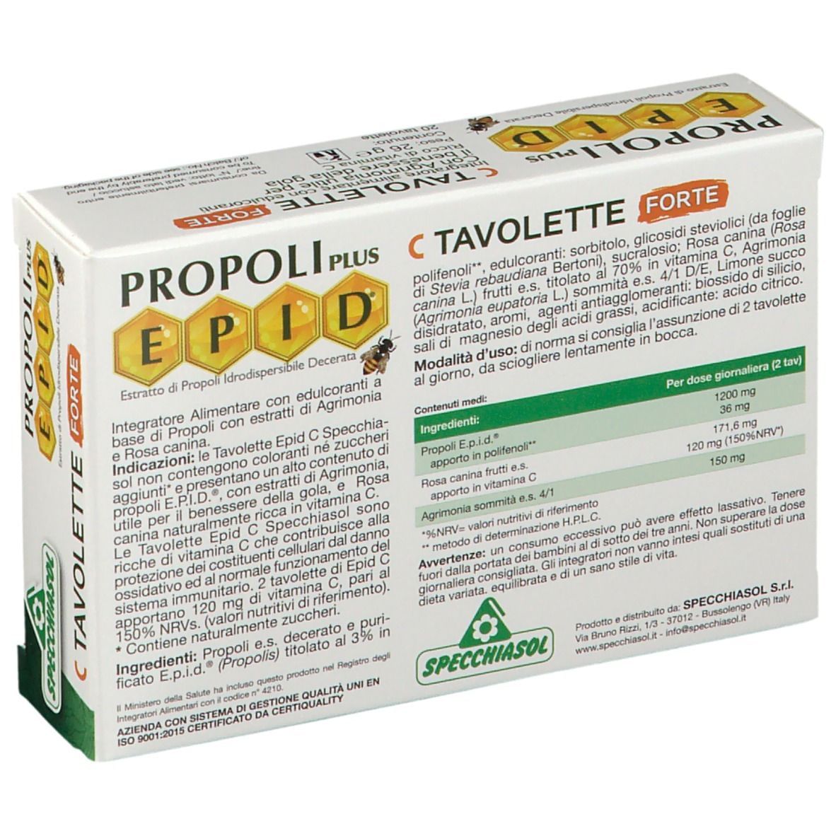 EPID PROPOLI FORTE 20 COMPRESSE
