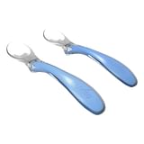 SET 2 CUCCHIAI IN SILICONE BLU