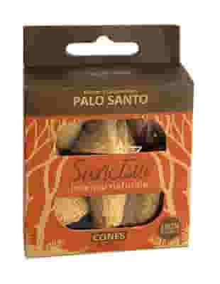 SANCTUS INCENSO NATURALE CONI PALO SANTO 6 PEZZI