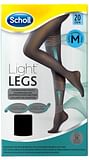 SCHOLL LIGHTLEGS 20 DENARI TAGLIA M COLORE NERO 1 PAIO