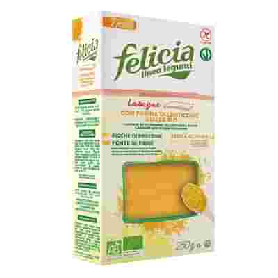 FELICIA BIO LASAGNE LENTICCHIE GIALLE CON RISO INTEGRALE 250 G