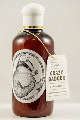 CRAZY BADGER TATOO SOAP DETERGENTE PER TATUAGGI 250 ML CRAZY BADGER TATOO SOAP DETERGENTE PER TATUAGGI 250 ML