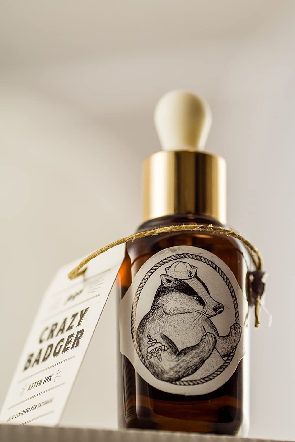 Crazy Badger After Ink Olio Lenitivo Tatuaggi 30 Ml