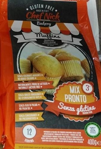 Chef Nick Mix Preparato Per Muffins 400 G