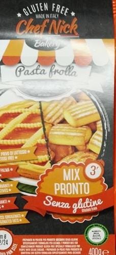 Chef Nick Mix Preparato Per Pasta Frolla 400 G