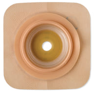 PLACCA CONVESSA NATURA+ DIMENSIONE ESTERNA 11,2X11,2 CM FLANGIA A SOFFIETTO DIAMETRO 45 MM FORO RITAGLIABILE 13-22 MM 5 PEZZI