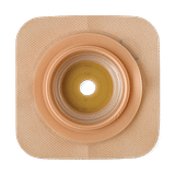 PLACCA CONVESSA NATURA+ DIMENSIONE ESTERNA 11,2X11,2 CM FLANGIA A SOFFIETTO DIAMETRO 57 MM FORO RITAGLIABILE 13-35 MM 5 PEZZI