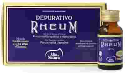 DEPURATIVO RHEUM 12 FLACONCINI DA 10 ML CAMPIONE