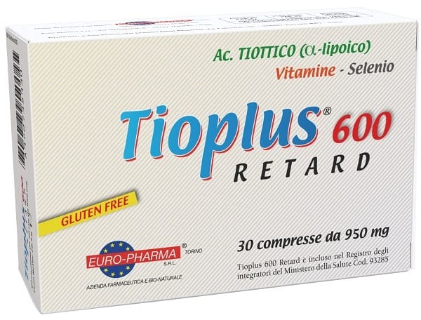 TIOPLUS 600 RETARD 30 COMPRESSE