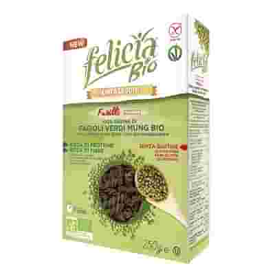 FELICIA BIO FUSILLI FAGIOLI VERDI MUNG 250 G