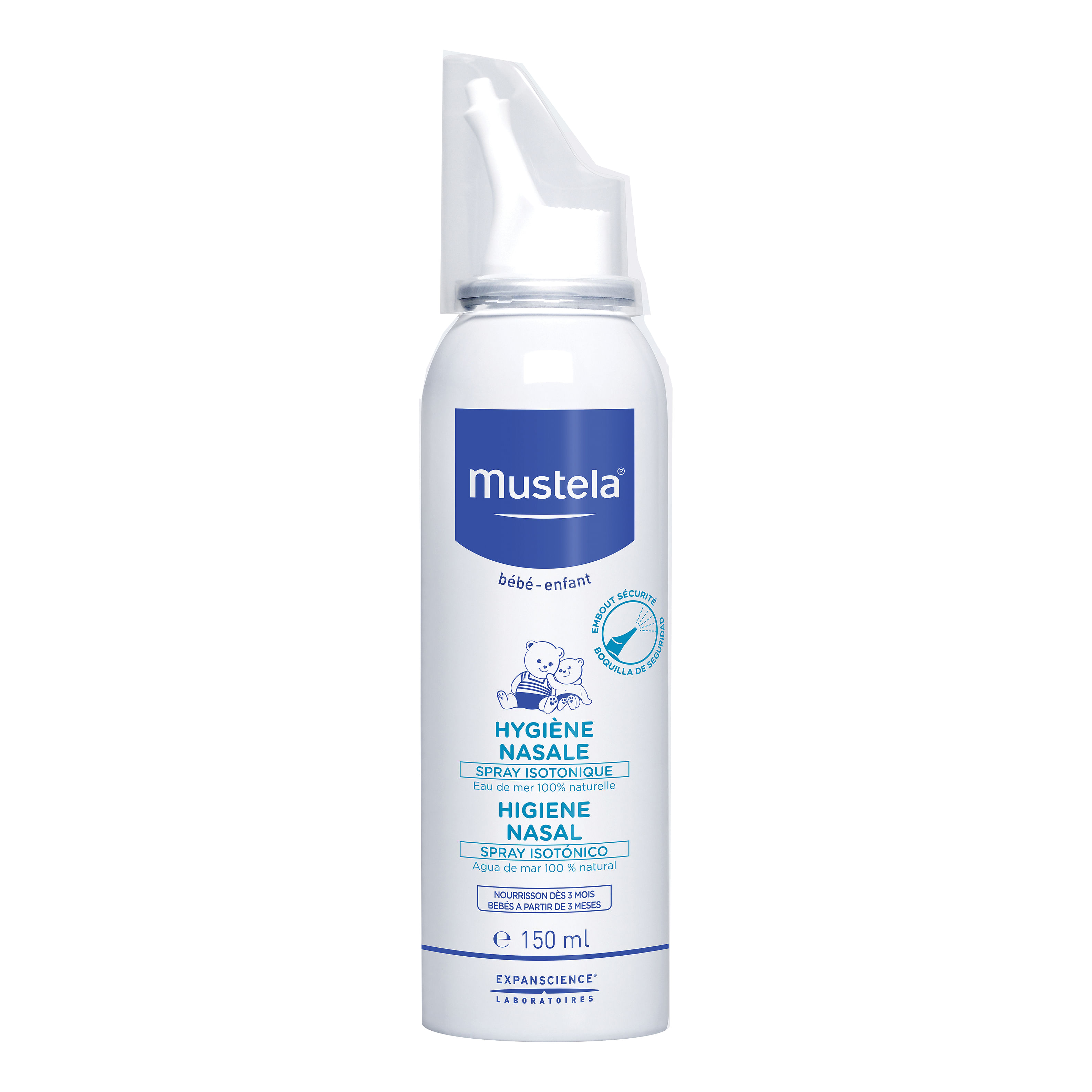 Mustela Hygiene Nasale Spray Isotonico 150 Ml