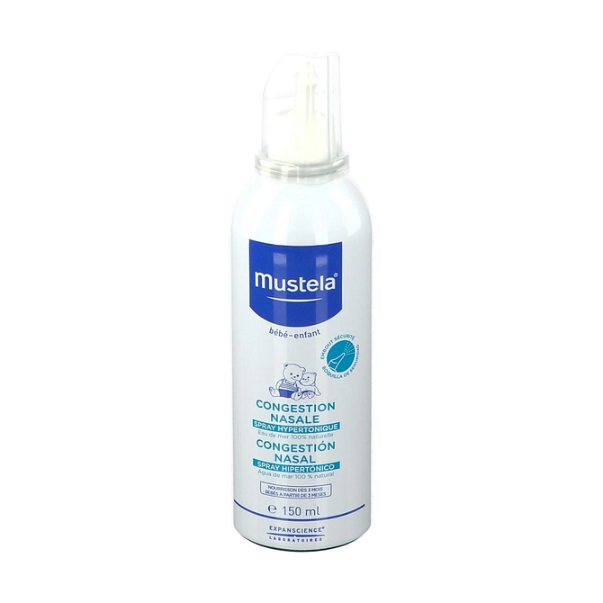 Mustela Congestione Nasale Spray Ipertonico 150 Ml