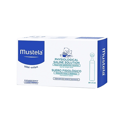 MUSTELA SOLUZIONE FISIOLOGICA 20 FIALE 5 ML MONOUSO